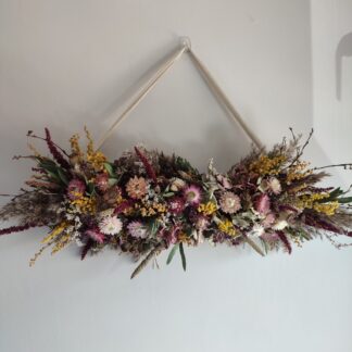 Dried Flower Botanical Wall Hanging