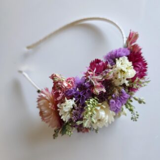 Bespoke Dried Flower Fascinator/Headband